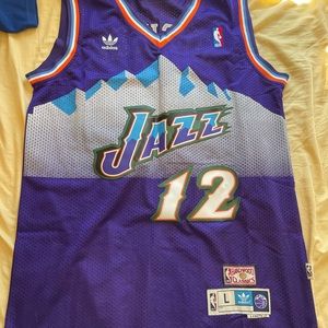 Adidas brand new size large Utah Jazz John Stockton jersey